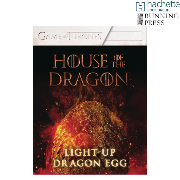 Running Press House of the Dragon Light Up Dragon Egg